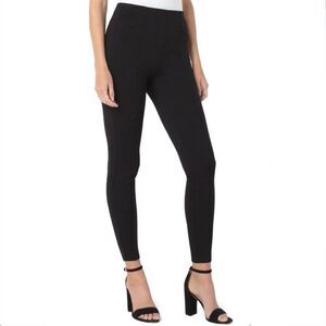 LIVERPOOL Seamed High Rise Pull On Ankle Legging Brown and Copper Pattern Size 8